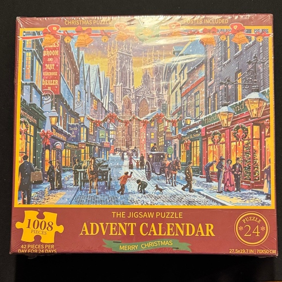 Christmas Advent Calendar Jigsaw Puzzle - Picture 2 of 6
